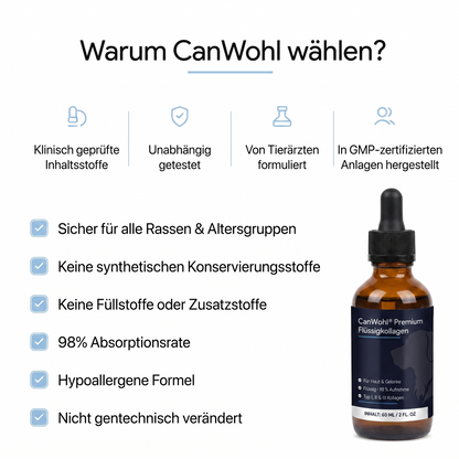 CanWohl Flüssigkollagen – Hüfte & Gelenke